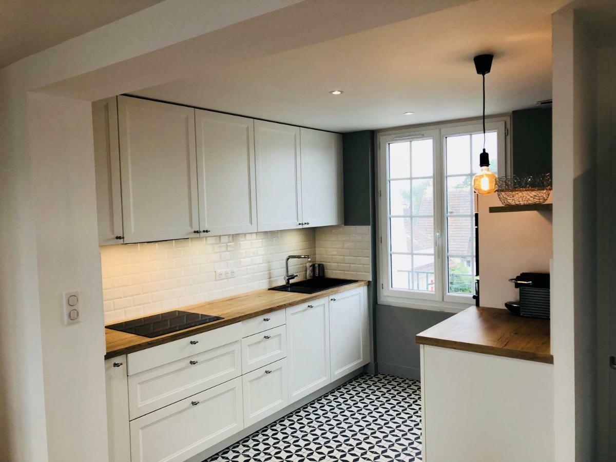 Bel Appartement vue mer Merville-Franceville-Plage Buitenkant foto